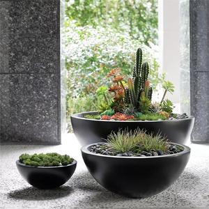 <span class=keywords><strong>Maceta</strong></span> <span class=keywords><strong>de</strong></span> Alta Calidad, Estilo Nórdico Simple, <span class=keywords><strong>de</strong></span> Gran Diámetro, Recubierta con Polvo <span class=keywords><strong>de</strong></span> Magnesio, Resistente, para Jardín y Hogar - Product Image 5