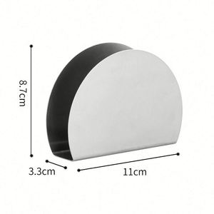 Holder Stainless Steel Napkin Round Tissue <b>Paper</b> Dispenser Free Standing for <b>Kitchen</b> Restaurant Coffee Shop - Product Image 2
