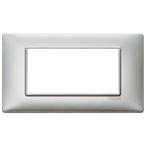 Vimar Wall <b>Switch</b> Silver Plate 15x9.3x1.6 Cm Single Gang - Product Image 1