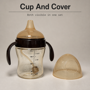 Biberon Yaya PPSU 240 ml, petit arc, calibre universel, anti-coliques, tétine à débit variable, sans BPA, 0-12 mois, avec poignée - Product Image 5