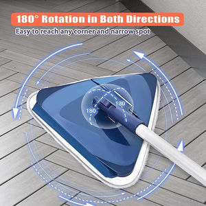 Mopa Limpiadora <span class=keywords><strong>de</strong></span> Paredes con Mango Largo <span class=keywords><strong>de</strong></span> 82 Pulgadas, Herramienta <span class=keywords><strong>de</strong></span> Limpieza <span class=keywords><strong>de</strong></span> Techos 3 en 1 con Plumero y 6 Almohadillas <span class=keywords><strong>de</strong></span> Microfibra <span class=keywords><strong>de</strong></span> Chenilla <span class=keywords><strong>de</strong></span> Repuesto - Product Image 5