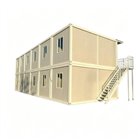 Kits de petites cabanes en bois préfabriquées, conteneurs modulaires en acier, maisons miniatures préfabriquées, conformes aux normes de certification AU NZ US EN