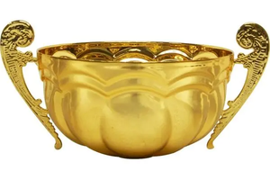 घटकों बड़ा संगमरमर स्तंभ और लकड़ी आधारित खेल ट्रॉफी कप - Product Image 5