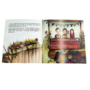 Impresión de libros de aprendizaje de cuentos en inglés para niños, cubierta blanda barata colorida - Product Image 2