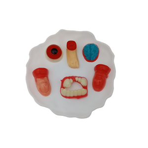 Noticias de la Feria de Cantón: Caramelos de Goma BUBS, Dulces de Goma con Forma de Calavera de Doble Color, Sabores Multifrutas, Gomitas Agridulces y Suaves - Product Image 6