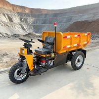 Triciclo Eléctrico de Carga Pesada Directo de Fábrica para Minería, Construcción y Agricultura, Mercado de Perú y Bolivia