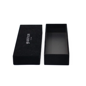 Biodegradable Elegant Velvet Material Barber Tools Storage Square Heaven and Earth Cover <b>Box</b> Personalized Custom Paper <b>Box</b> - Product Image 6