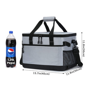 Insulated <strong>Cooling</strong> <strong>Bag</strong> Portable Tote 60 Can Soft Sided Cooler for Picnic Leakproof Collapsible Cooler <strong>Bag</strong> - Product Image 2