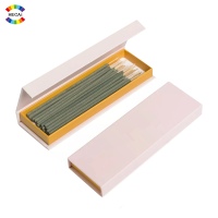 Boîte d'enveloppe en papier kraft personnalisée pour bâtonnets d'encens Boîte d'emballage vide en papier d'encens