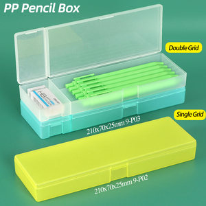 กล่องใส่ปากกาเมจิก SUNSHING กล่องพลาสติกใส่แปรงทาสี กล่องใส่ปากกาและดินสอแบบกำหนดเอง สำหรับงานศิลปะ งานฝีมือ และอุปกรณ์สำนักงาน - Product Image 3