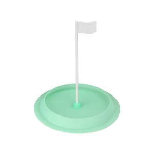 Plato de Práctica de Golf de Goma Suave, Portátil, para Entrenamiento en Interiores - Product Image 1