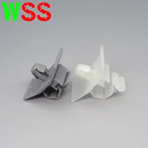 China Manufacturer Plug Mount Cable Clamp Plastic Push Mount Cable Clips