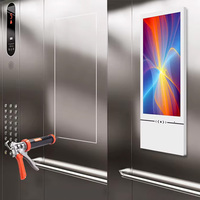 Pantalla LCD de Publicidad para Elevador Zyo de 18.5 Pulgadas, Montada en la Pared, Señalización Digital para Elevador