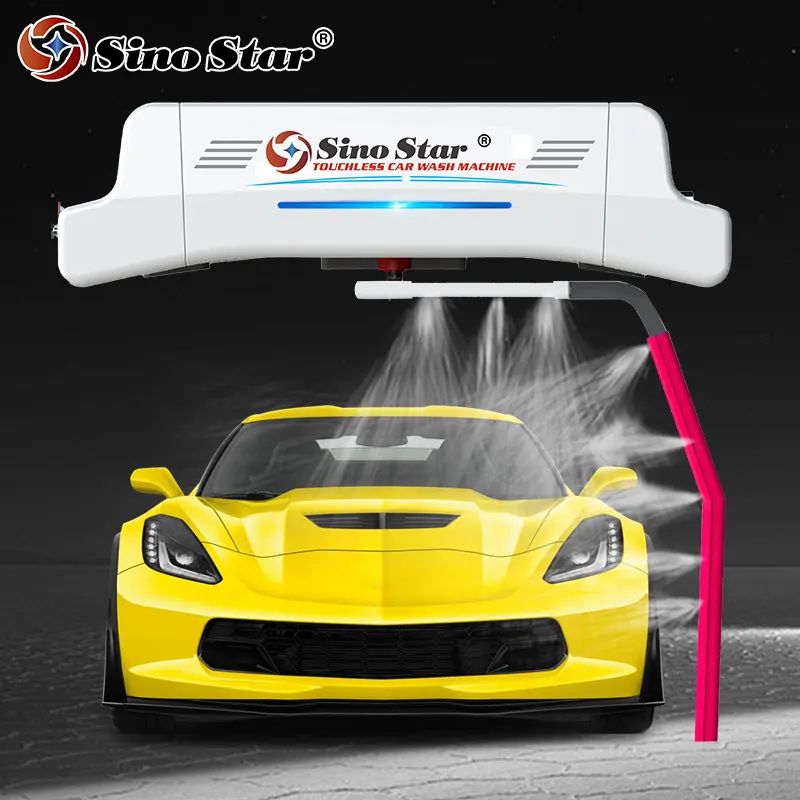 Sino yıldız yıkama 360 derece otomatik en iyi malzeme Self servis hızlı temizlik araba yıkama makinesi araba yıkama basınçlı su temizleme