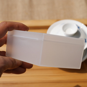 Transparent Plastic Pillbox Mini Storage Box Portable Travel Case Airtight Single Cell Medicine Container White Solid Color - Product Image 4