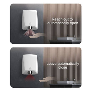 Secador <span class=keywords><strong>de</strong></span> Manos Eléctrico <span class=keywords><strong>de</strong></span> Pared <span class=keywords><strong>de</strong></span> Alta Velocidad <span class=keywords><strong>de</strong></span> 1600 W para Baño, Secador <span class=keywords><strong>de</strong></span> Manos Automático <span class=keywords><strong>de</strong></span> Velocidad - Product Image 4