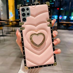 Funda con Diseño de Corazón 3D para <span class=keywords><strong>Samsung</strong></span> Galaxy S20FE S21FE S21 S22, para Galaxy Note 20 Ultra, Funda Protectora para Teléfono con Anillo - Product Image 6
