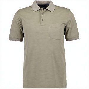 Fabricant direct d'usine, t-shirt polo personnalisé pour homme, sublimation, 100% coton, anti-rétrécissement, grande taille, impression sérigraphique, OEM - Product Image 1