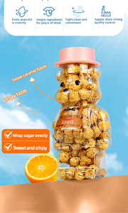 Longxiaoya - Snacks <span class=keywords><strong>de</strong></span> Maíz Inflado Horneados con Certificación Halal, <span class=keywords><strong>Palomitas</strong></span> <span class=keywords><strong>de</strong></span> Maíz Dulces, Semiblandas, Sin Grasas Trans, Sabor a Caramelo con <span class=keywords><strong>Mantequilla</strong></span>, 128 g - Product Image 3