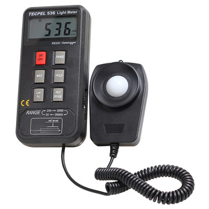 TECPEL DLM-536 เครื่องวัดแสงดิจิตอล เซ็นเซอร์ไดโอดซิลิคอน ความละเอียด 0.01 บันทึกข้อมูล 16,000 ชุด การส่งข้อมูลผ่าน USB/RS232 - Product Image 1