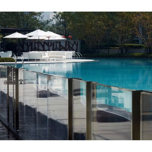 Offre Spéciale 10mm 12mm 20mm d'épaisseur verre trempé <span class=keywords><strong>piscine</strong></span> coloré verre feuilleté pour piscines - Product Image 5