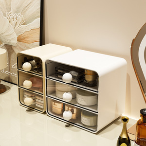 GREENSIDE Boîte de rangement moderne pour bureau, rouge à lèvres, papeterie, support pour compte à main, technique PP pour bureau, étudiant, dortoir, tiroir de bureau - Product Image 4
