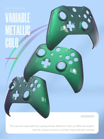 Coque supérieure mate DATA FROG pour manette Xbox One Slim, coque de remplacement pour le boîtier avant, couleurs dégradées, accessoires