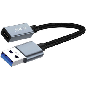 <span class=keywords><strong>Cable</strong></span> USB 3.0 de Cobre con Transferencia de Datos de 5 Gbps a Ambos Lados, Adaptador USB Macho a Tipo C Hembra con Chip - Product Image 5
