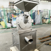 Industriële gedroogde vruchtenmolen, cacaomolen, droge knoflook-, kurkuma-, gembermolen, moringa-blad- en uienpoedermachine