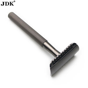 Hot Selling Mens Vintage Elegance Eco-friendly Safety <strong>Razor</strong> Stainless Steel Handle <strong>Double</strong> <strong>Edge</strong> Blade Shaving Shaver - Product Image 6