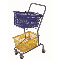 Chariot de supermarché avec roues Universelles roues caddies De Supermarché centre commercial chariots enfants peuvent s'asseoir sur les petits enfants
