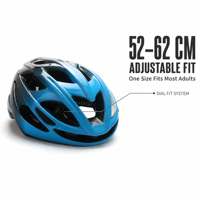 Casque de vélo moulé monobloc en PC/EPS pour le cyclisme, ventilé, vente en gros
