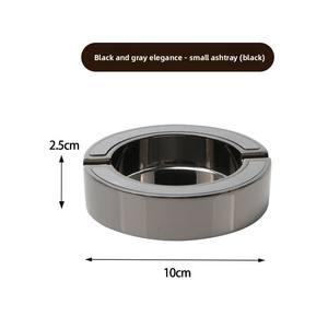 Cenicero <span class=keywords><strong>de</strong></span> Acero Inoxidable Estilo Coreano para Bar, KTV, Bistro, Cibercafé, Sala <span class=keywords><strong>de</strong></span> Estar y Oficina - Product Image 6