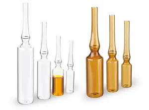 1mL 2ml 5ml 7ml 8ml 10ml Impresión por inyección Ampolla de vidrio de borosilicato para botella farmacéutica Cosméticos Ampolla Botella