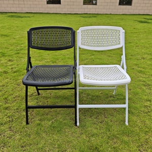 Hotel, apartamento, comedor, sala de estar, eventos, uso en interiores y exteriores, silla de conferencia de oficina moderna plegable de plástico de alta calidad - Product Image 1