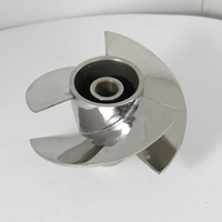 Nouvelles pièces de système de planche de surf électrique usinées CNC en aluminium aéronautique 7075, hélice de planche de surf électrique réglable à 3 pales de 99 mm de diamètre