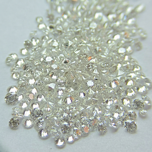 Diamants naturels polis de taille 1,5 mm, clarté VVS, couleur F G, en vrac, fabriqués en Inde, prix par carat. - Product Image 1