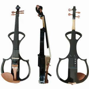 Violini italiani elettrici di alta qualità per strumenti musicali professionali con custodia