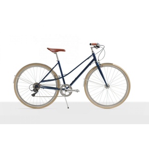 Nouveauté : Vélo de ville pour <span class=keywords><strong>femme</strong></span> 700c, <span class=keywords><strong>style</strong></span> <span class=keywords><strong>hollandais</strong></span>, cadre en chromoly, 8 vitesses, confortable, vintage, pour adultes - Product Image 1