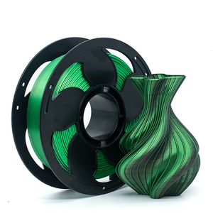 Filamento WEICHI 3D [1000g] PLA Bicolor de Seda de 1.75mm para Impresora 3D, 1kg (2.2lbs), Filamento Multicolor de Alta Velocidad - Product Image 1