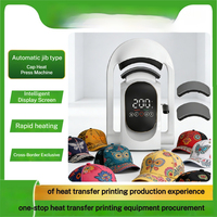 Nouveautés : Presse à chaud manuelle pour casquettes, impression par sublimation, 110-220V, pour chapeaux
