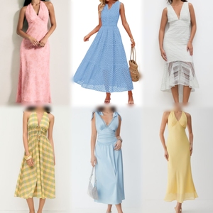 Mixed <b>Bundle</b> Women's Casual Dresses Wholesale Lot Secondhand Summer Floral Lace Maxi Midi Vintage Bulk Stock Export - Product Image 1