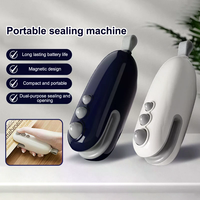 Mini-scelleuse électrique portable moderne pour sacs alimentaires en plastique, 3-en-1, à pression manuelle, pour scellage à chaud