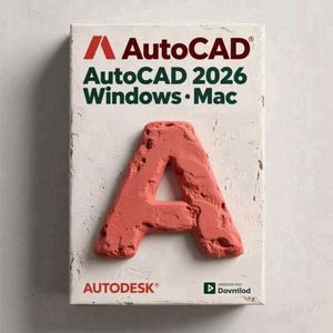 Licence à vie pour <span class=keywords><strong>AutoCAD</strong></span> 2026 version complète pour Windows et MacOS, livraison instantanée - Product Image 1