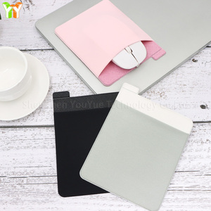 Support de souris mince adhésif élastique, étui de souris auto-adhésif, support de <span class=keywords><strong>chargeur</strong></span> portable, organisateur d'ordinateur portable de voyage - Product Image 3