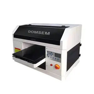 DOMSEM 3D הזרקת דיו דיגיטלי מכונת דפוס A3 אקו ממס מדפסת