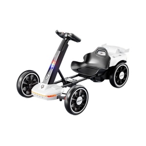 Kart électrique populaire pour enfants, quatre roues, en plastique, unisexe, pour les 2-6 ans, portable, télécommandé, pliable - Product Image 1