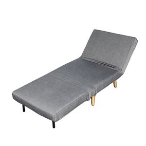 Muebles plegables multifuncionales para el hogar, silla de tela de <span class=keywords><strong>lino</strong></span>, sofá plegable para sala de estar y sofá cama - Product Image 2