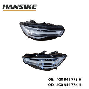 Pièces HANSIKE OEM 4G0941773H 4G0941774H Paires de phares LED 2016-2018 pour <span class=keywords><strong>Audi</strong></span> A6L C7PA, style OEM avec DRL - Product Image 3