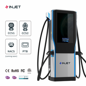 Borne de Recharge Rapide INJET IP54 60kW 120kW 180kW 240kW pour Véhicules Électriques CCS2 Série Ampax 60kW E - Product Image 2